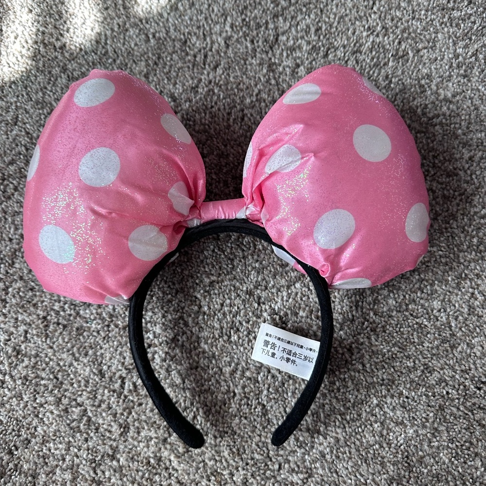 Disney Minnie Ears with Large Bow